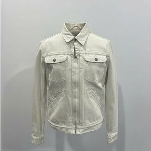 GAP Cream Denim Jacket
